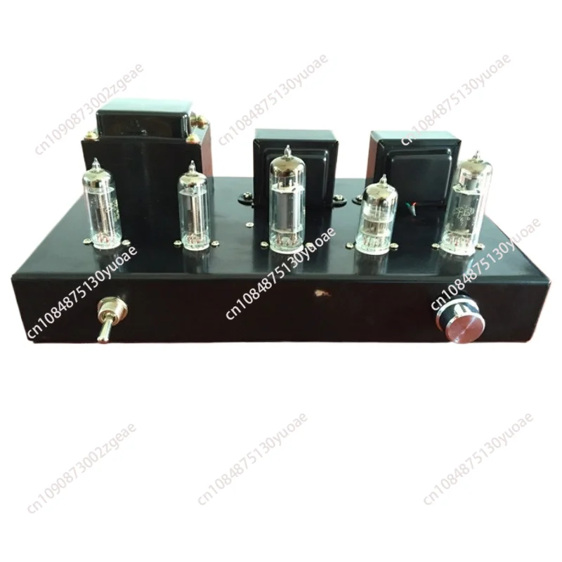 

Stainless steel casing output power household sound tube amplifier kit DIY 6Z4+6N2