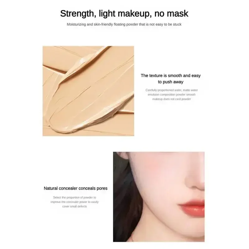 1/3pcs Waterproof Brighten Foundation Magic Foundation fungo Head Air Cushion CC Cream Women Base Makeup Face Cosmetics