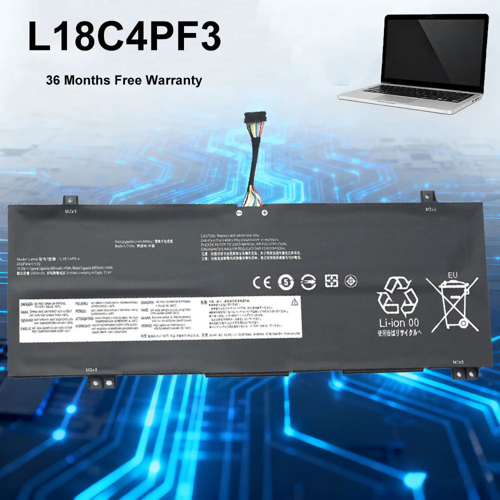 

L18C4PF3 Battery For Lenovo Flex-14API IdeaPad C340-14IWL S540-14IML Xiaoxin air14 2019 L18M4PF3 L18M4PF4 L18C4PF4