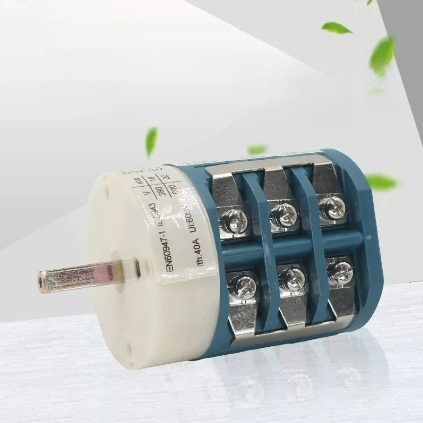 40A 220/380V Power Transfer Forward Reverse Switch For Car Tyre Changer Machine