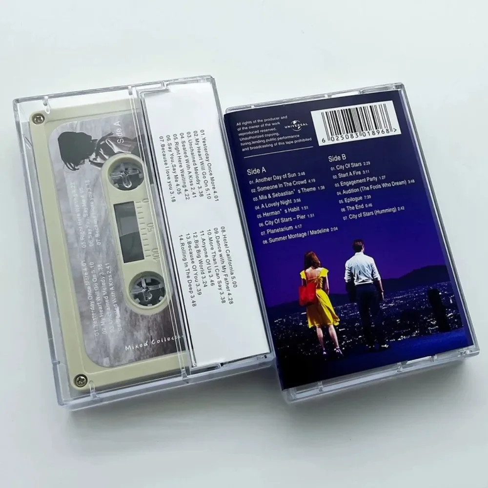 شريط كاسيت La Land Soundtrack - مجموعة Olddies الإنجليزية الكلاسيكية للحنين إلى الماضي - الزيارات الموسيقية الرجعية لهواة الجمع والمعجبين