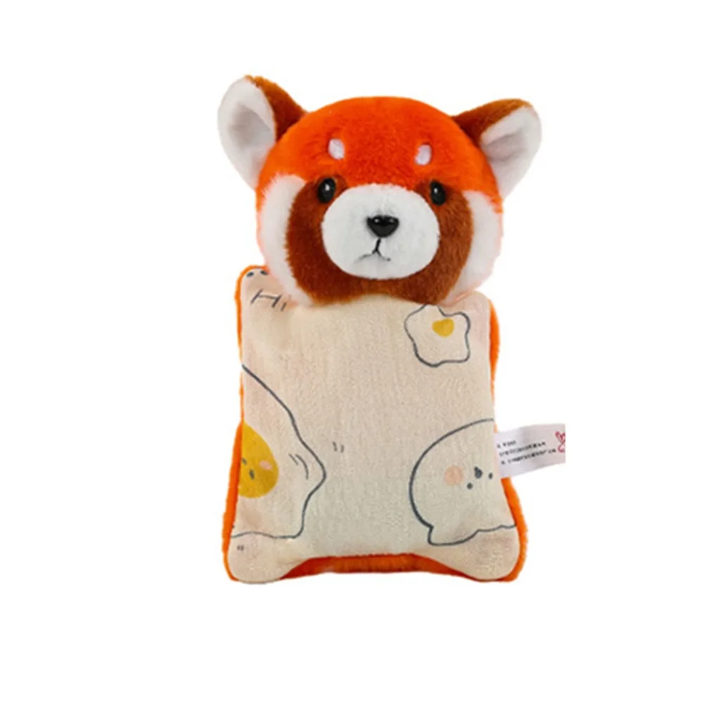 ตุ๊กตาถุงนั่งบีบอัดความเครียด เนื้อสัมผัสนุ่มฟู น่ารักสไตล์การ์ตูนหมี ใช้เป็นพวงกุญแจได้ ท่าคว่ำนอน สัมผัสนุ่มสบาย