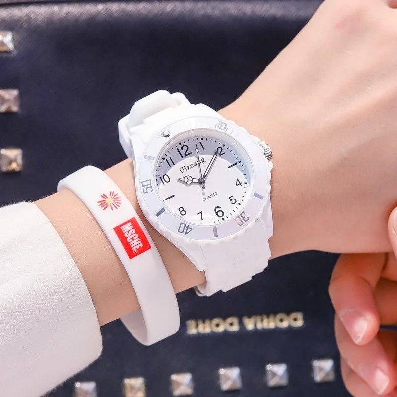 Durable Digital Ladies' Watch – Luminous Anti-Drop Quartz Timepiece for Young Women