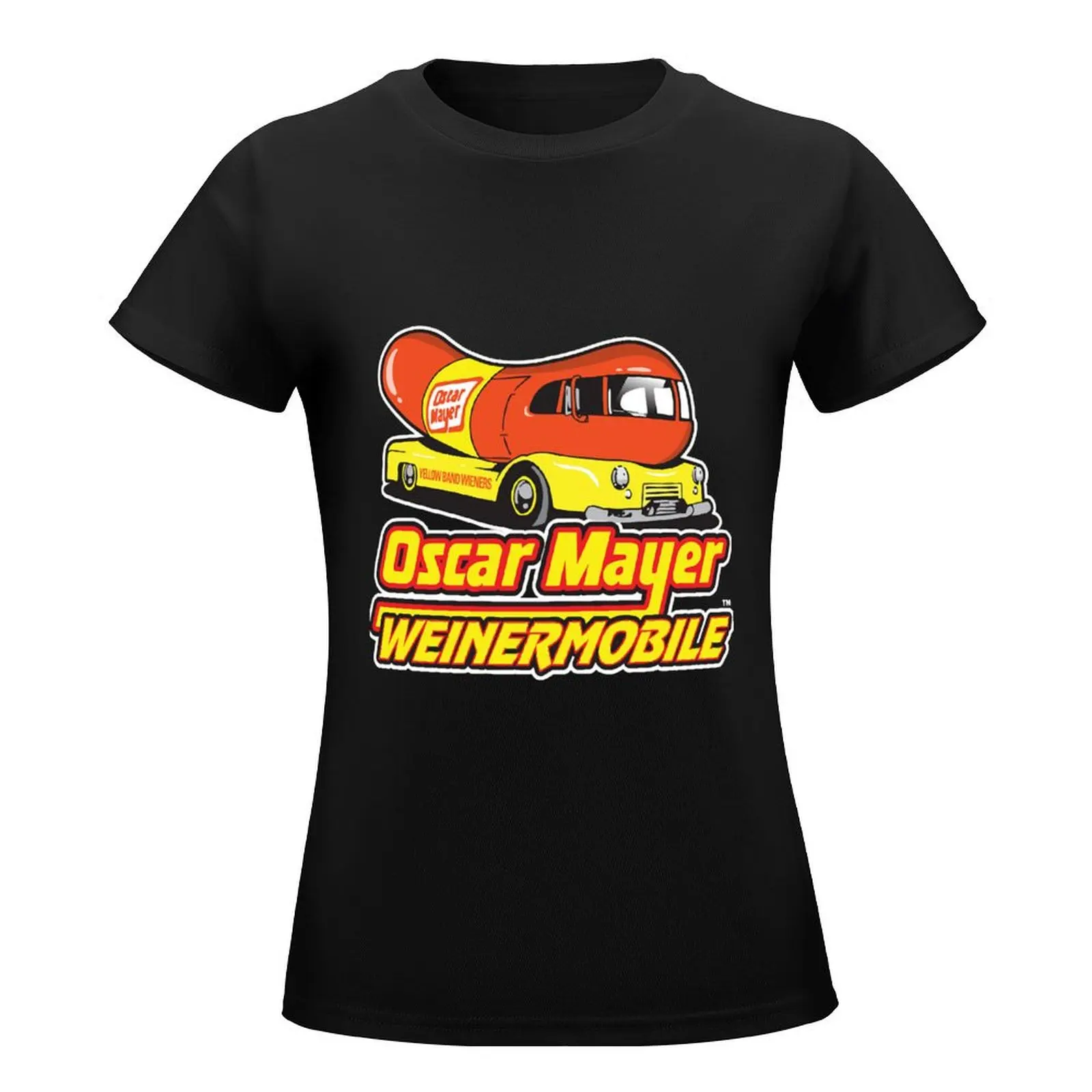 Oscar Mayer Wienermobile T-Shirt plus size tops animal prinfor t shirts for Women graphic