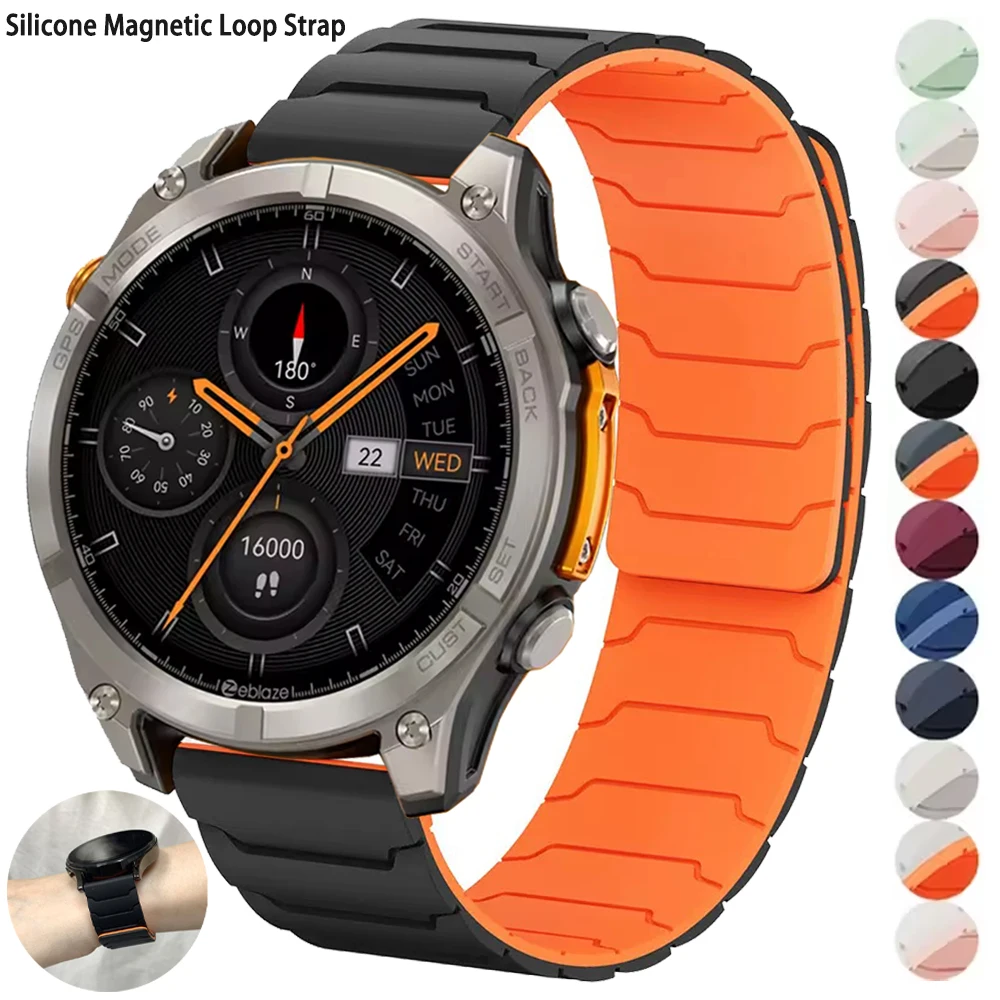 22Mm Silicone Magne…
