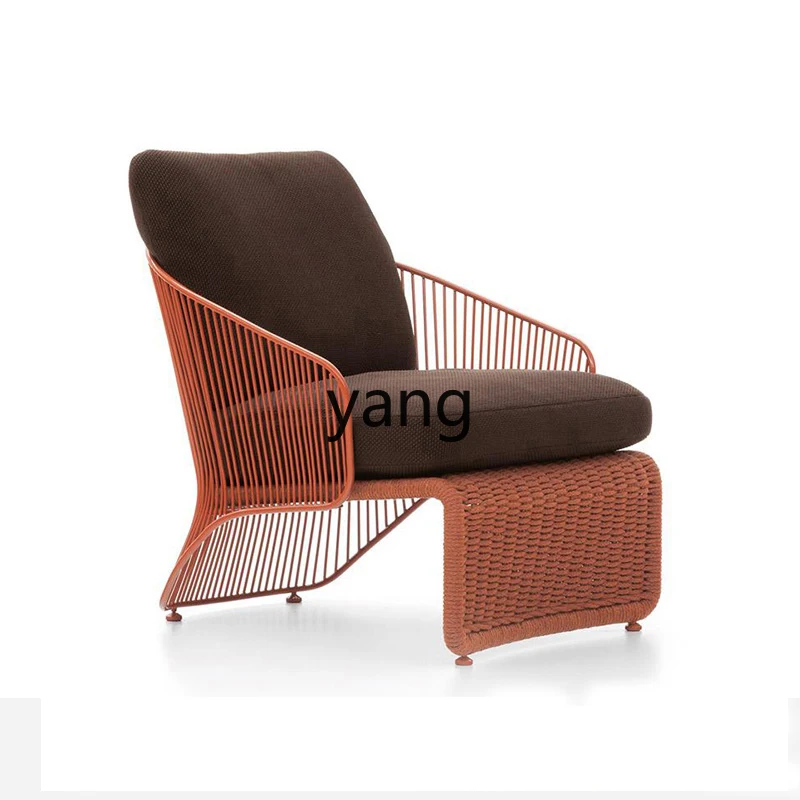 

LTT Outdoor Rattan Sofa Hotel Homestay Furniture Garden Balcony Leisure Chair