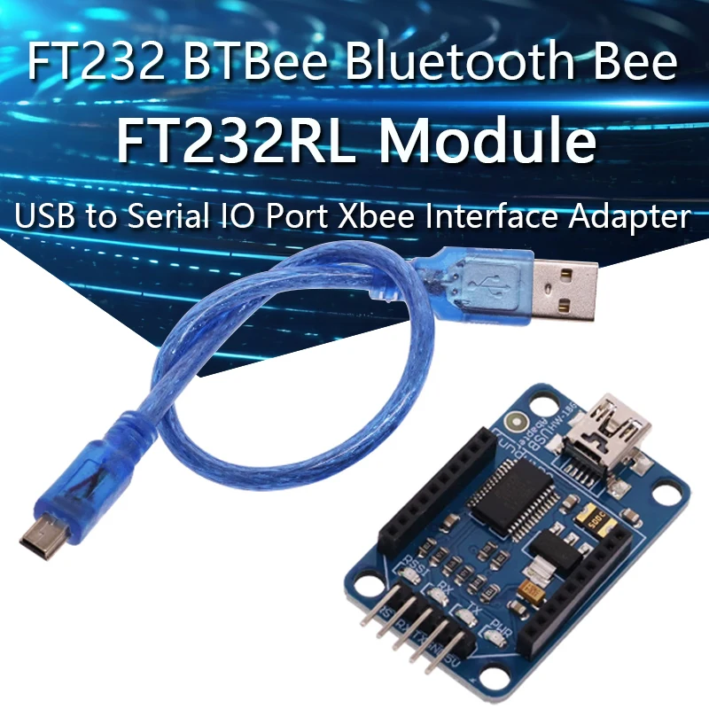 Pro Mini FT232RL FT232 BTBee Bluetooth Bee USB to Serial IO Port Xbee Interface Adapter Module For Arduino Nano 3.3V 5V Board