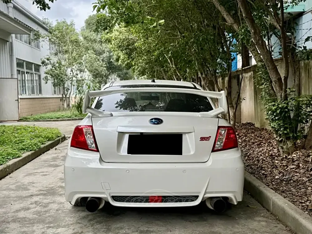 For 2008--2014 Subaru LEGACY Impreza WRX STI GEN 8 9 Factory High Quality ABS Plastic DIY Color Spoiler Trunk Boot Wing Spoiler