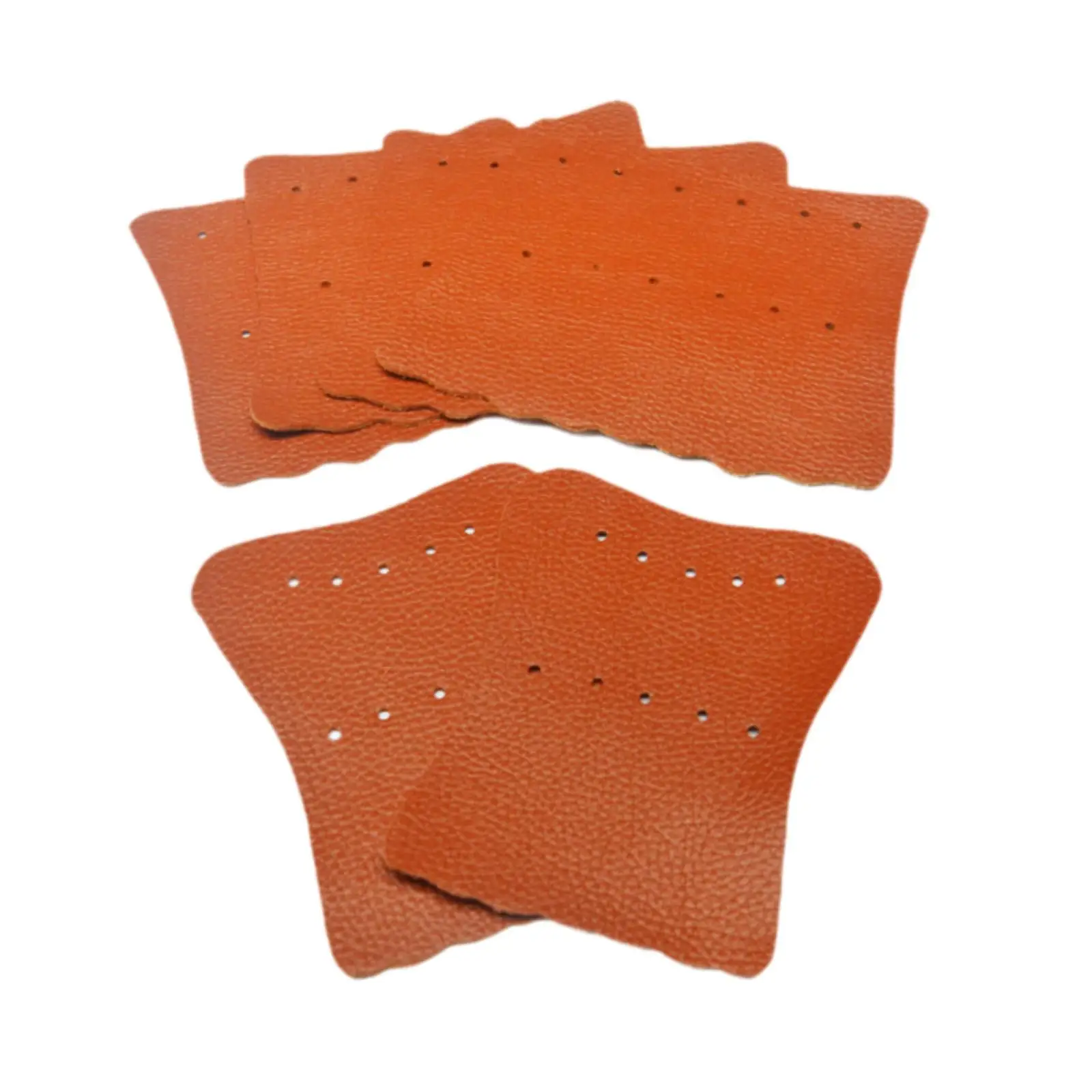 Revestimientos de bolsillo para mesa de billar, reparación de bolsillos para mesa de billar, accesorio de billar, reemplazo de protección, revestimientos para agujeros de billar de cuero PU, 6 uds.