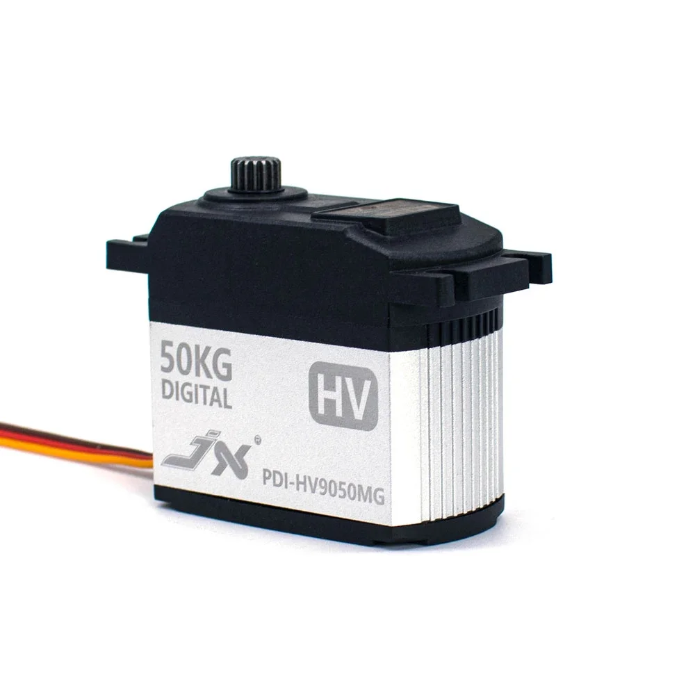 JX PDI-HV9050MG 50 كجم 160 درجة زاوية عالية الدقة ميتال جير الرقمية القياسية محرك معزز روبوت الطائرات بدون طيار هواية التعليم