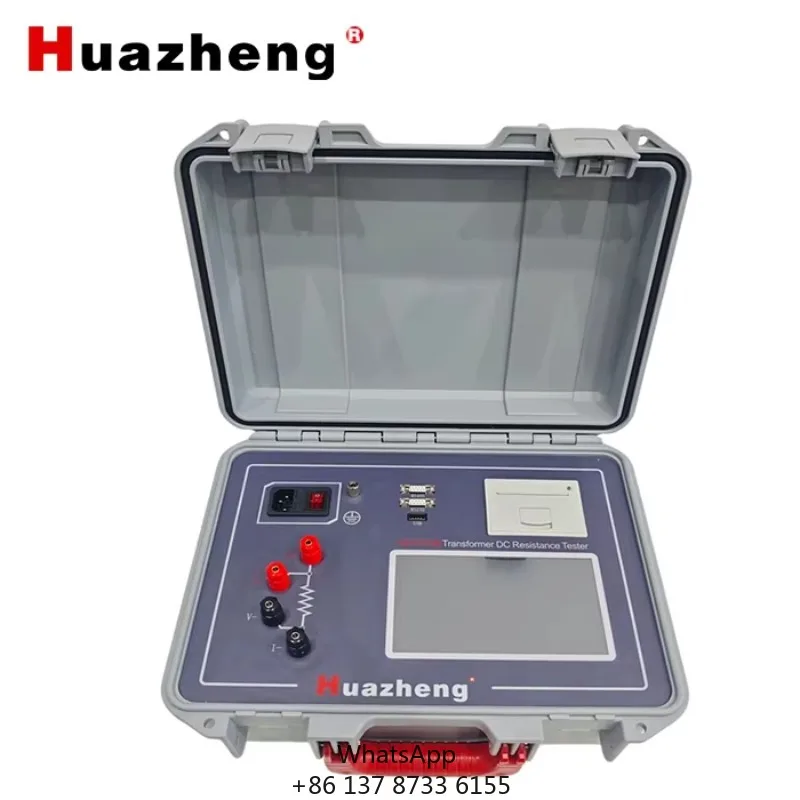 Huazheng Electric Transformer Winding Resistance Tester 10A DC Cable Resistance Tester