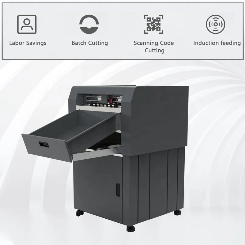 Auto-Feeding Digital Graph Plotter Batch Cutting Multi Sheet Half-Cutting Label Servo Motor Vinyl Cutter Die Cutting