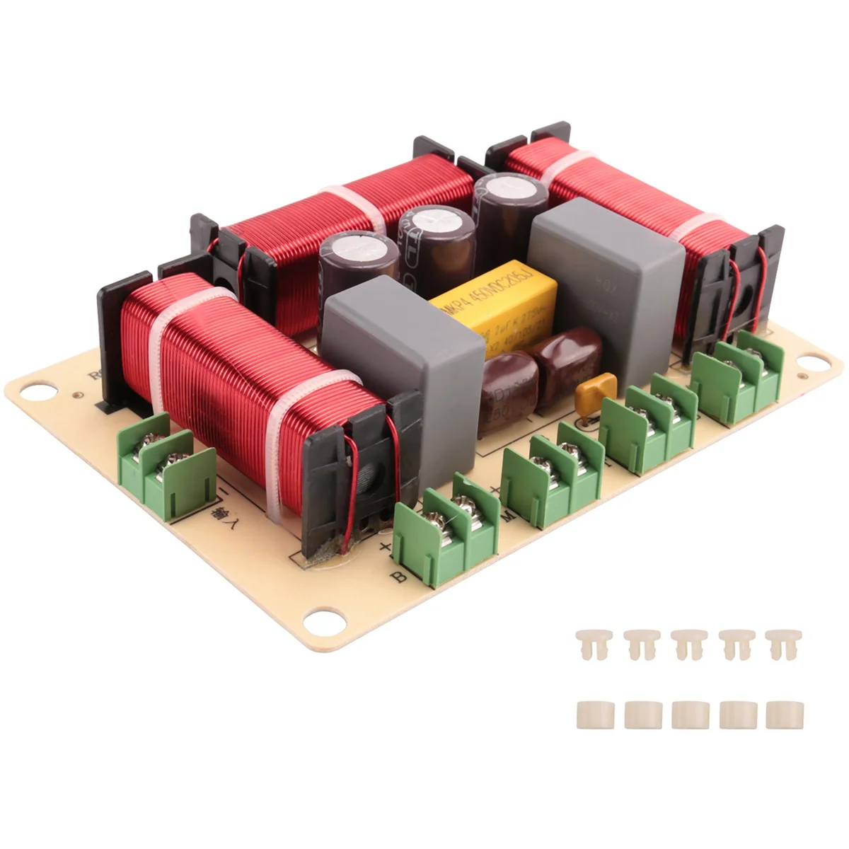 1pcs 200w 4-Wege-Lautsprecher Höhen Altbass Frequenz teiler Heimkino Hifi Stereo-Schaltung Audio-Crossover-Filter