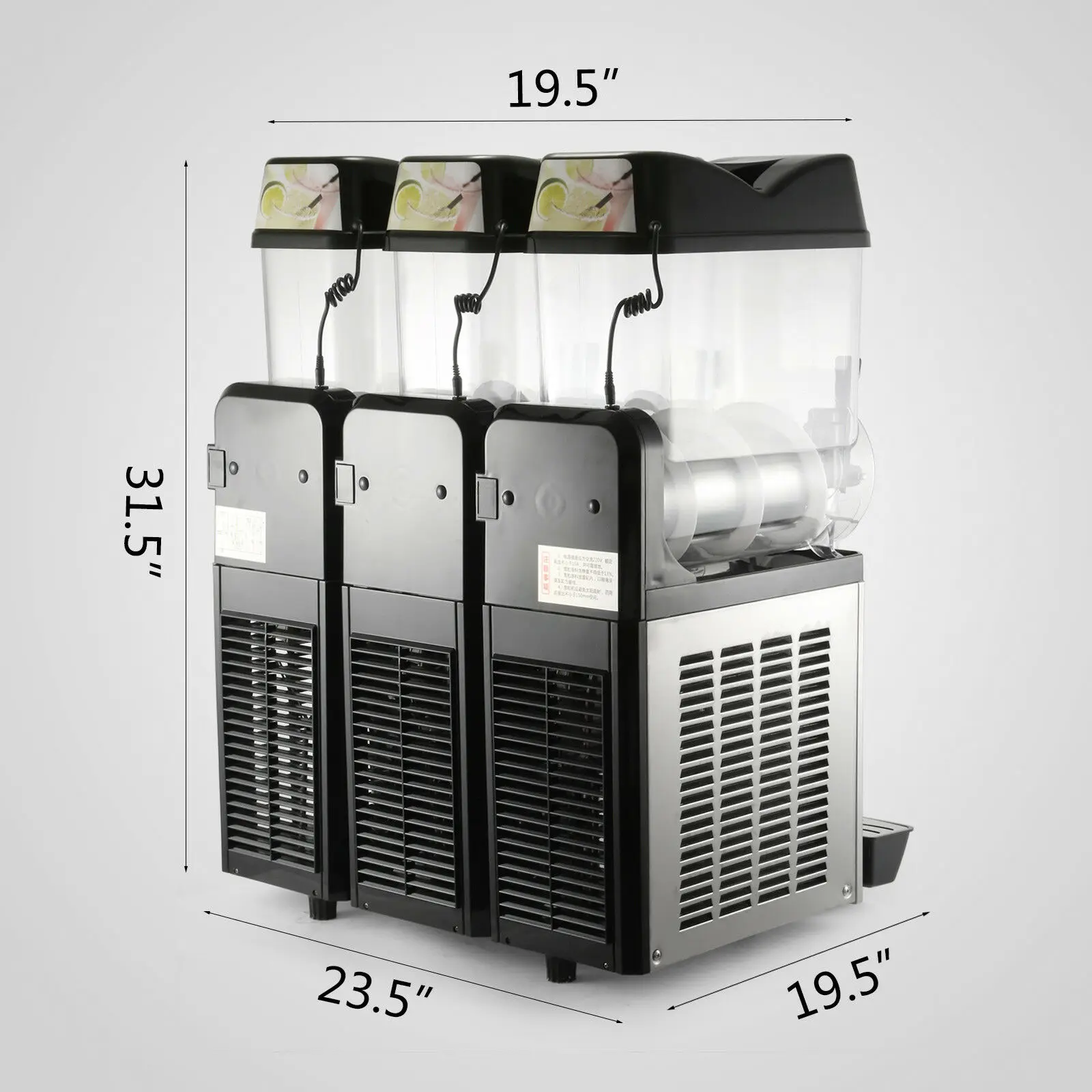 Commerciële Snack Frozen Slush Ice Machine van hoge kwaliteit voor dranken en wijn