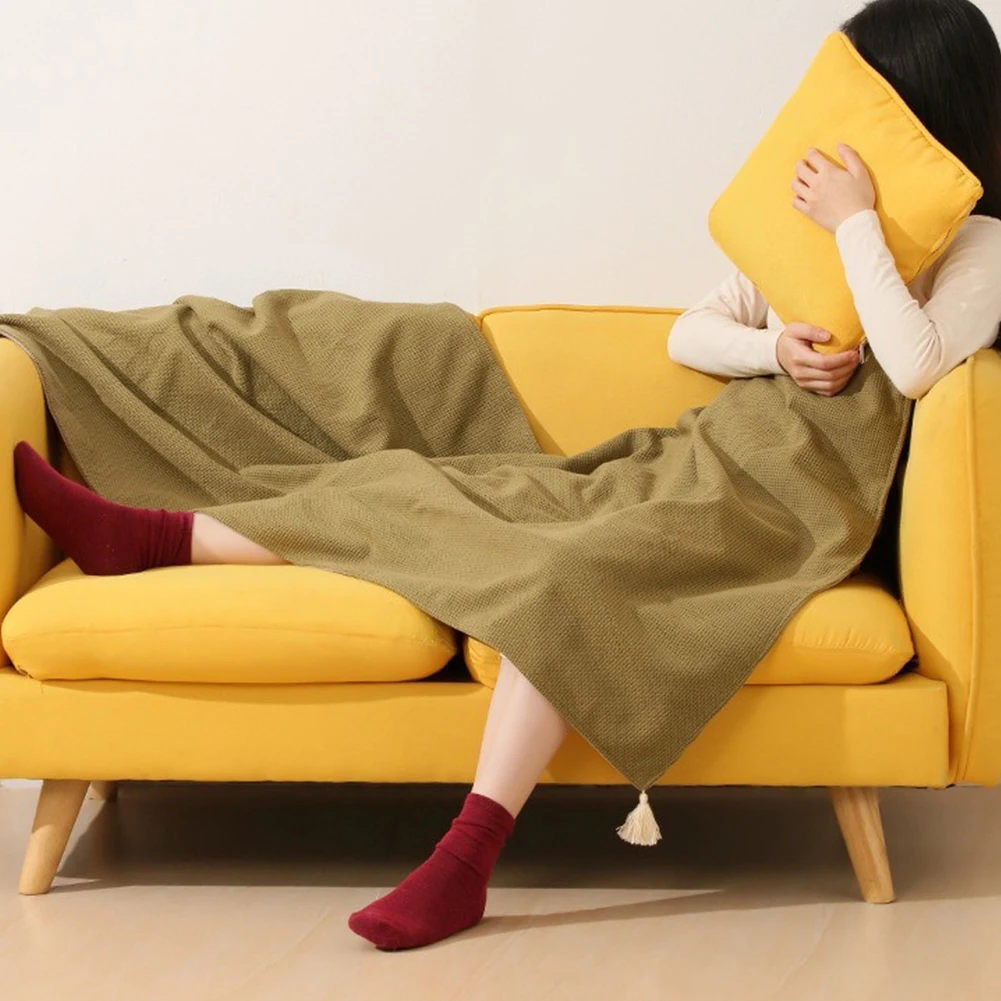 

Wearable Heating Electric Blanket Shawl 3 Heating Levels Portable Body Warmer Blanket for Home Office