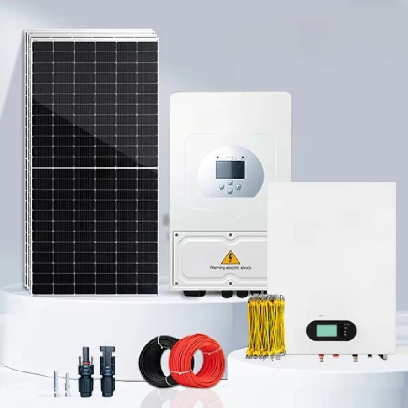 Solar Energy System 25kw 70kw 80kw PV Power Kit Free Energy Monocrystalline Silicon Panel  Lithium Ion Aluminium