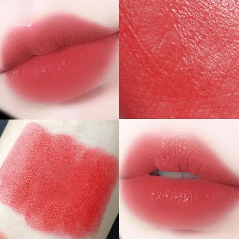 High-End Waterdicht Nude Rood Roze Lipgloss Make-Up Blijvende Gladde Matte Fluwelen Vrouwen Lippenstift Sexy Lange Niet-Drogende Cosmetische Z2p7