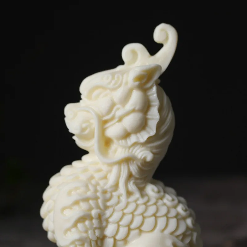 Factory Direct Supply Ivory Nut Corner King Unicorn Decorations Lucky Kirin Home Desktop Decoration Animal Hand Pieces Car Swing