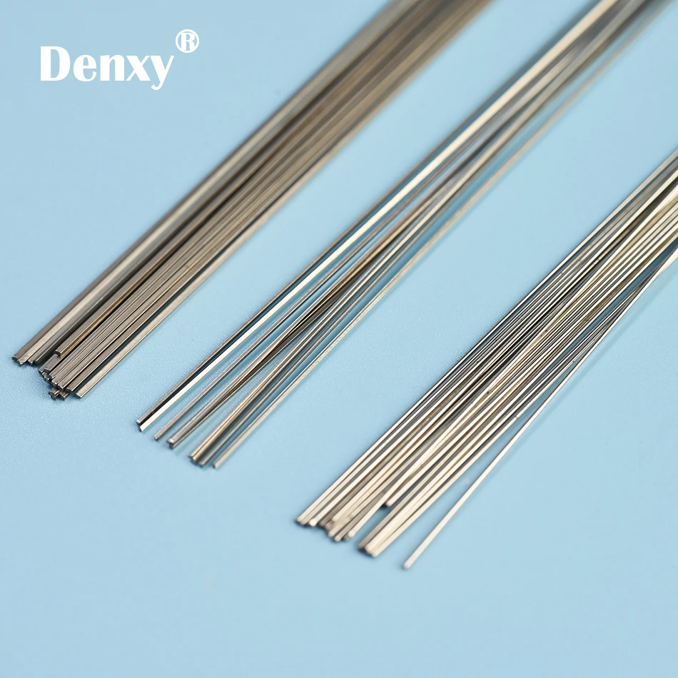 60Pcs Dental Orthodontic Straight Wire Stainless Steel Coaxial Ligature Wires Dentistry Orthodontics Material Bracket for Dentis