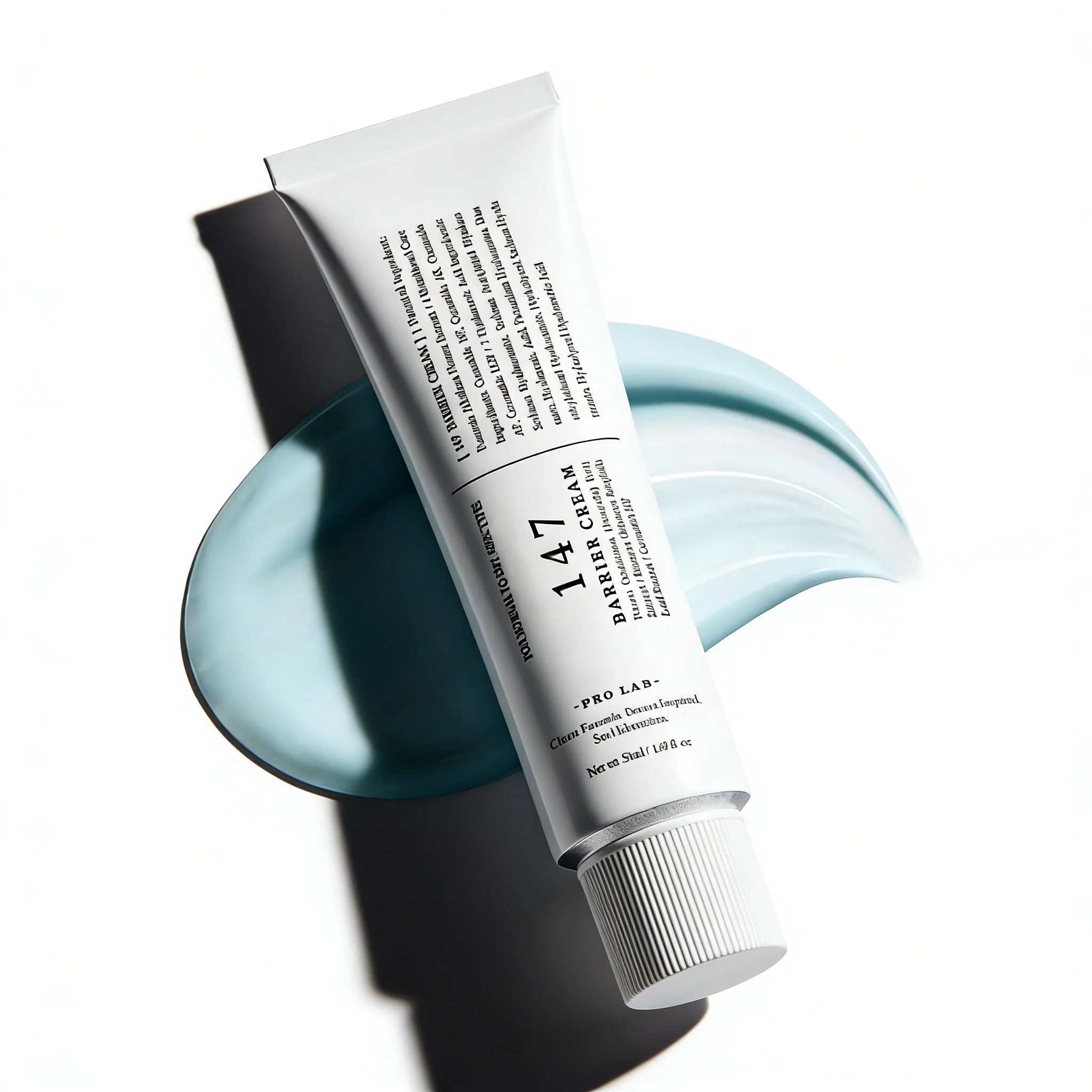 Crema vegana coreana 147 Barrier con ácido hialurónico y ceramida, hidratante facial para el cuidado diario de la piel, para todo tipo de piel, 50 ml