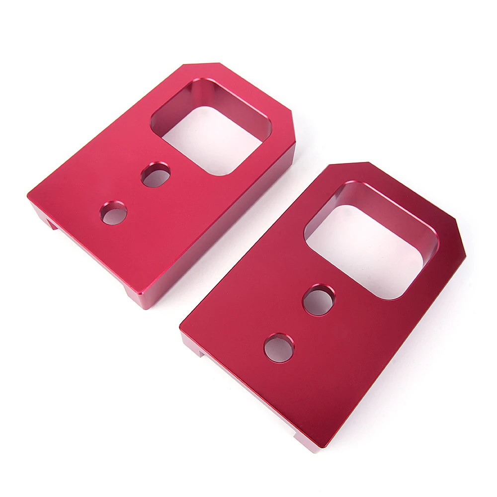 RASTP-Car Trailer Hitch Tow Hooks Aluminum Alloy For Tacoma 2024-2026 For 4Runner 2025-2026 Bumper Bar Towing Trailer Hook