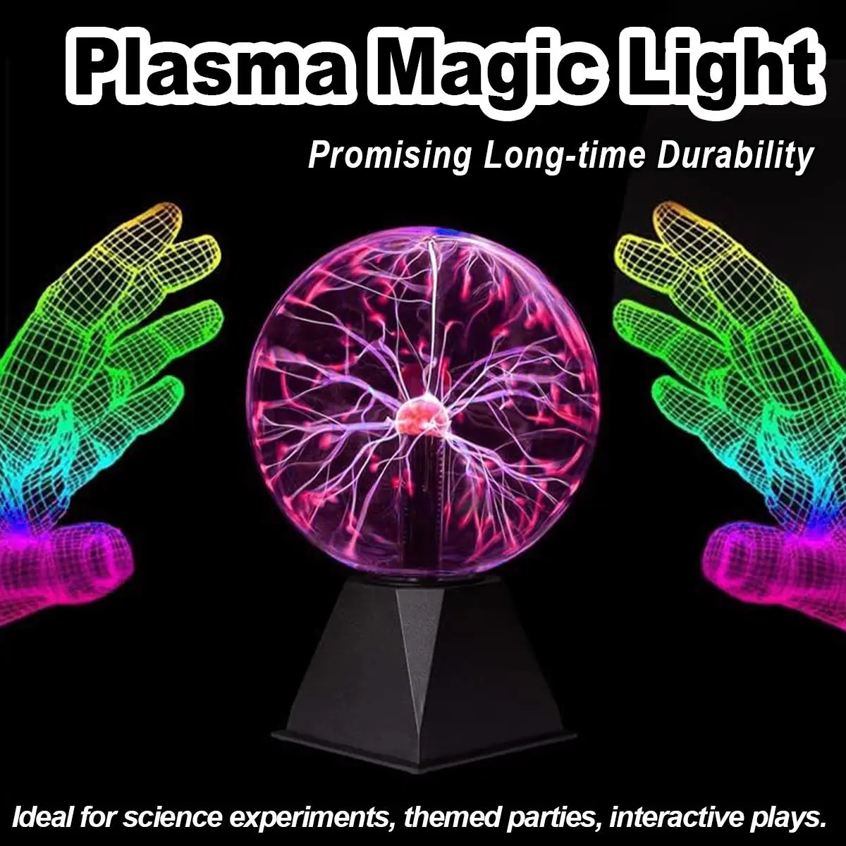 

Плазменная лампа Eu Plug Ball Батарея Глобус Молния Статическая лампа 5Inch Чувствительная Магия Красный Электрический Мини Сенсорный USB