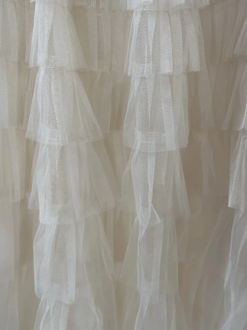 Nova bela malha em camadas saia retalhos vestido flor dourada único breasted chique com decote em v elegante vestido de festa francês jovens