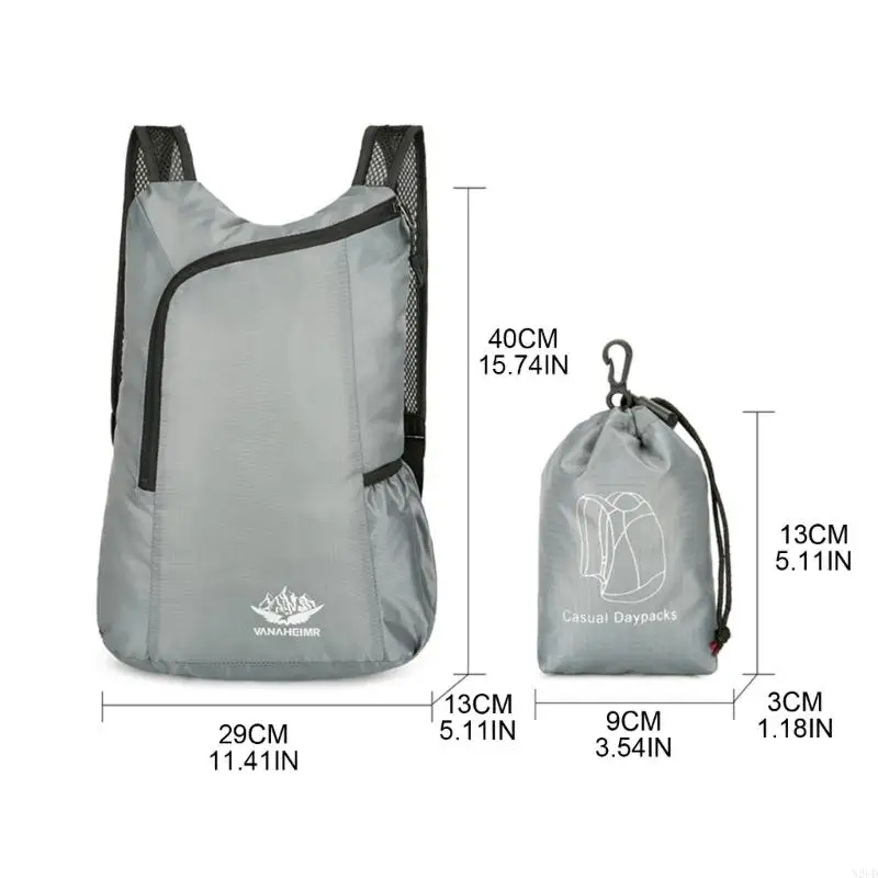 Походные Daypack Ultra-Lightweeneue Wackable Rackpack Water-устойчивые пакеты N2UD