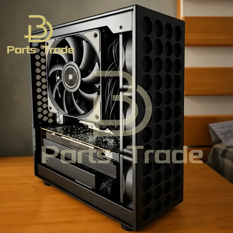 for V9 Captain All-aluminum Small Chassis Supports Double-slot Half-height PCI