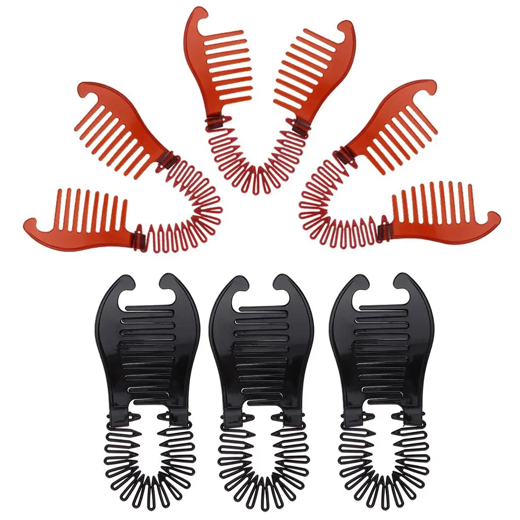 Interlocking Combs for Hair Volume Hair Clips Large Buckle Hair Accessory for Long Thick Hair Styling