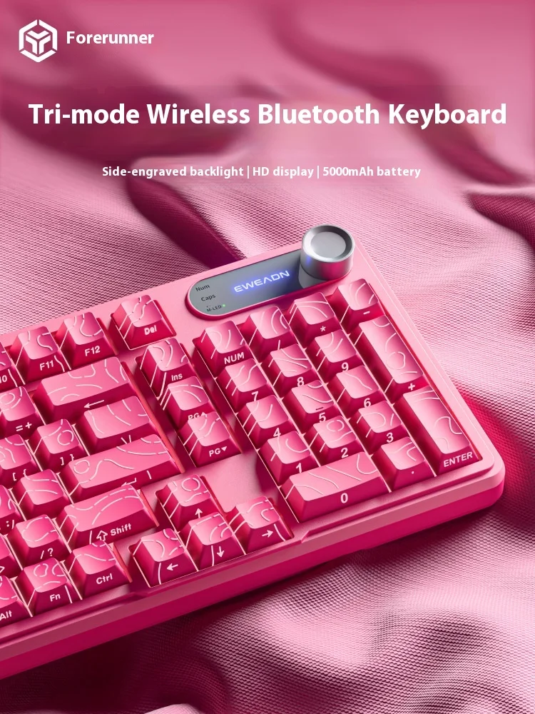 

Бесшумная беспроводная Bluetooth-клавиатура для офиса