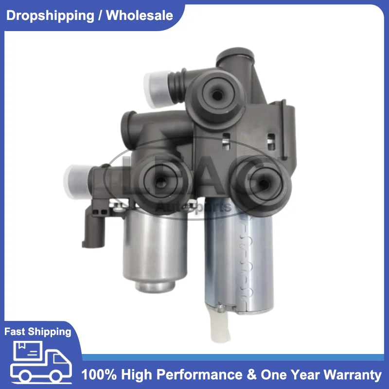

New 64118369807 Metal Heater Control Valve Auxiliary Water Pump 64 11 8 369 807 for BMW E46 X3 E83 Z3 M3 E36 316I 318I 320I 323I
