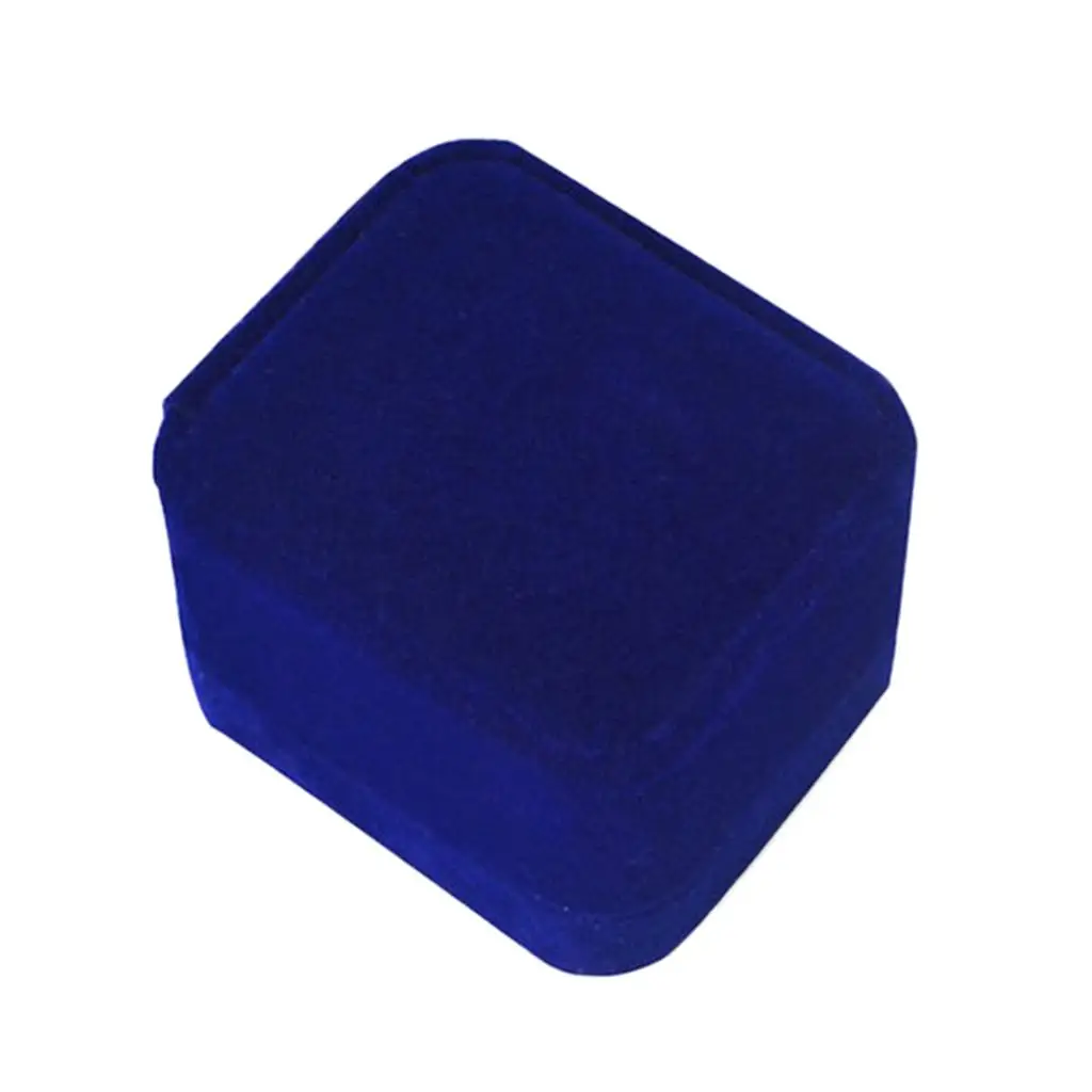 

Высококачественная свадебная бархатная коробка для колец, упаковка для ювелирных изделий, кольцо и подарочная коробка