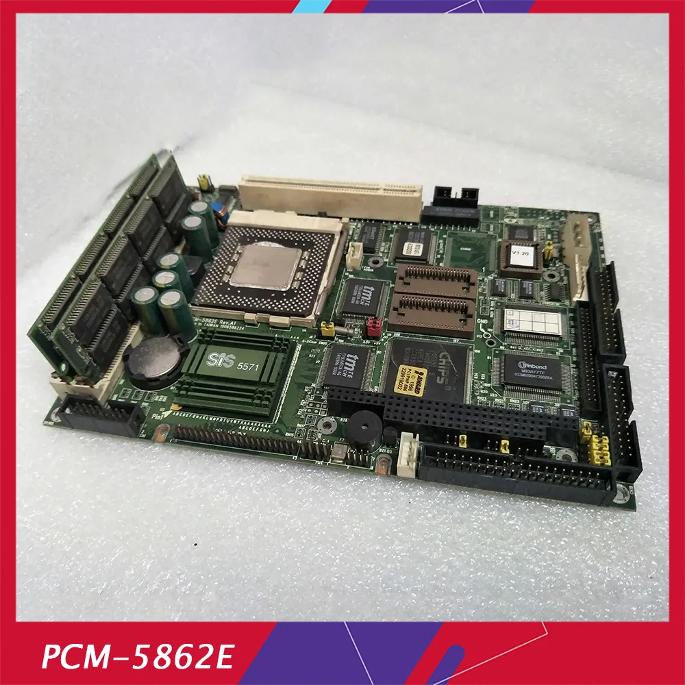 

Industrial Control Embedded Motherboard For Advantech PCM-5862 PCM-5862E Rev.A1 Fully Tested Good Quality