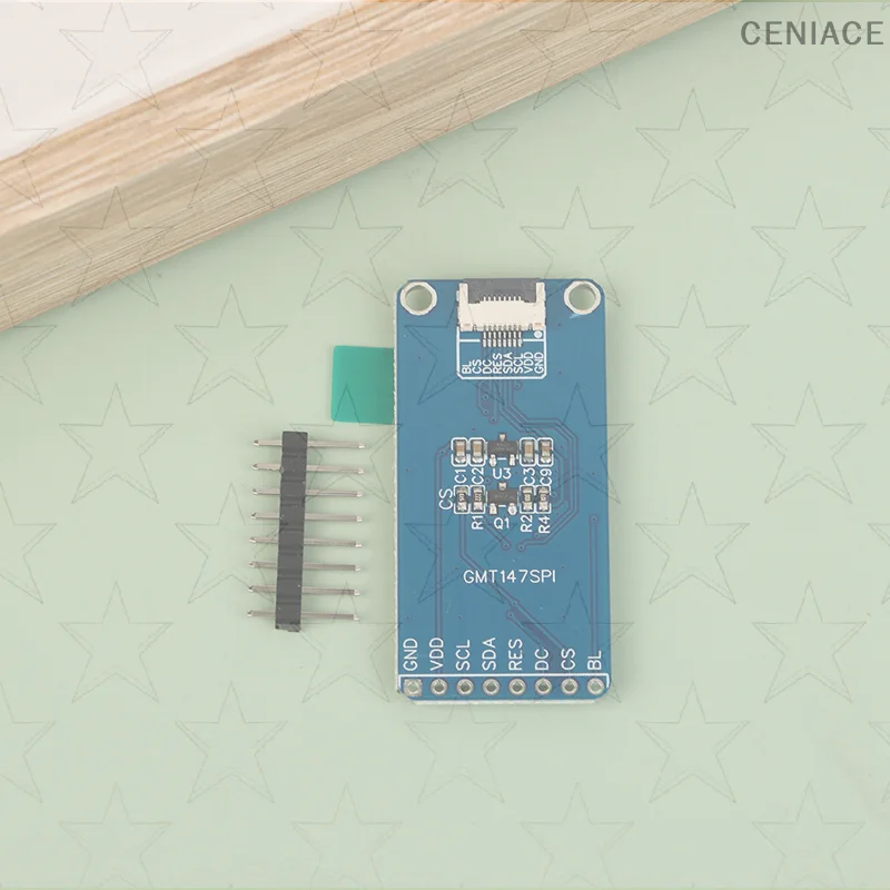 Modulo SPI con schermo nudo LCD TFT da 1,47" ST7789P3, pannello display 172x320 pixel