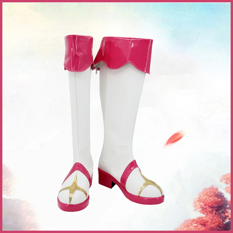 Hirogaru Sky Pretty Cure Precure Cure Prism Cosplay Shoes Boots Game Anime Party Halloween Christmas