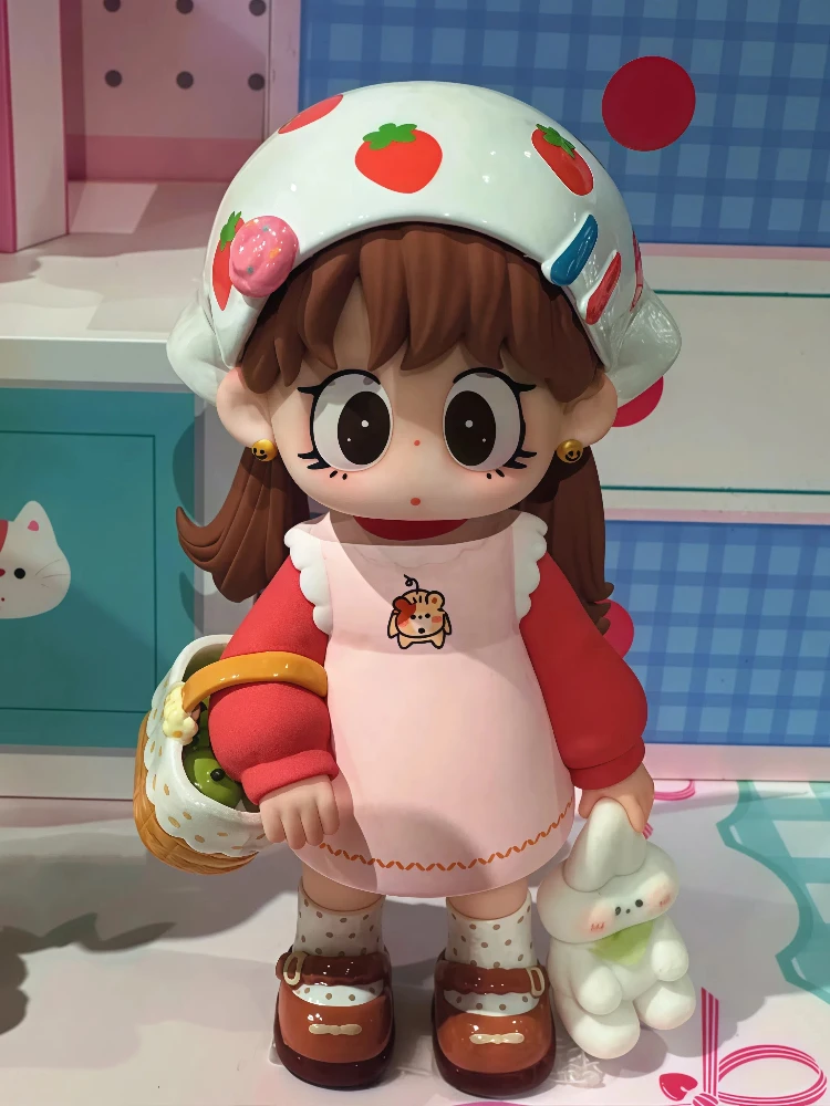 

Cute Milay Happy Happy Formula Series Blind Box Flocking Action Figure Mystery Anime Doll Home Desktop Decoration Collect Toys