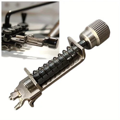 Herramienta de entonación de trémolo de guitarra, llave de ajuste profesional de doble vibración para puente trémolo de guitarra eléctrica, 1 ud.