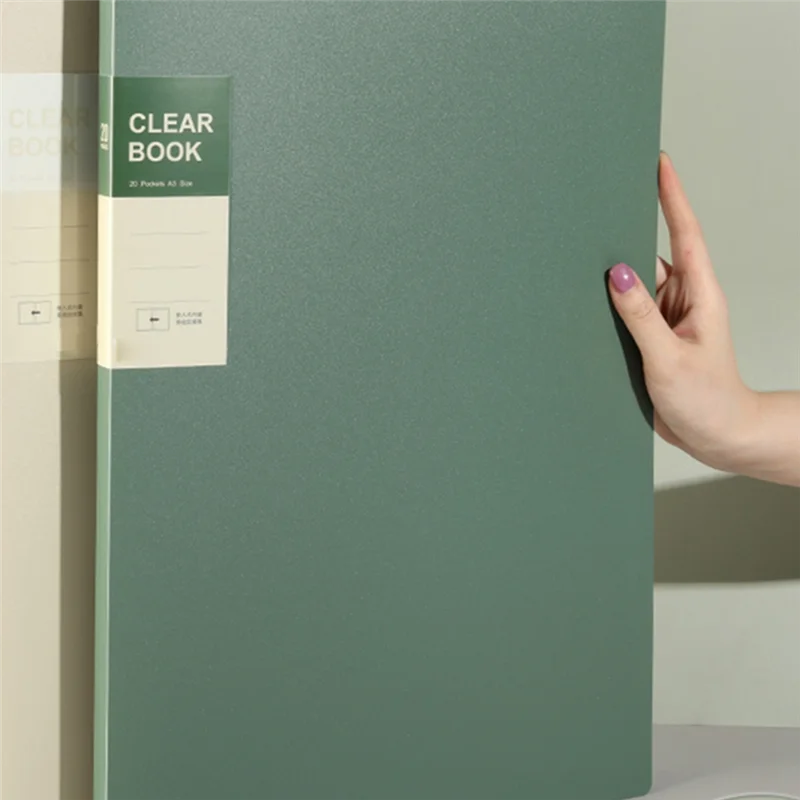 AT82-A3 Side-Entry Art Portfolio For Students - Painting Folder, Poster, Sketch Paper, Insert Pockets 60Pages