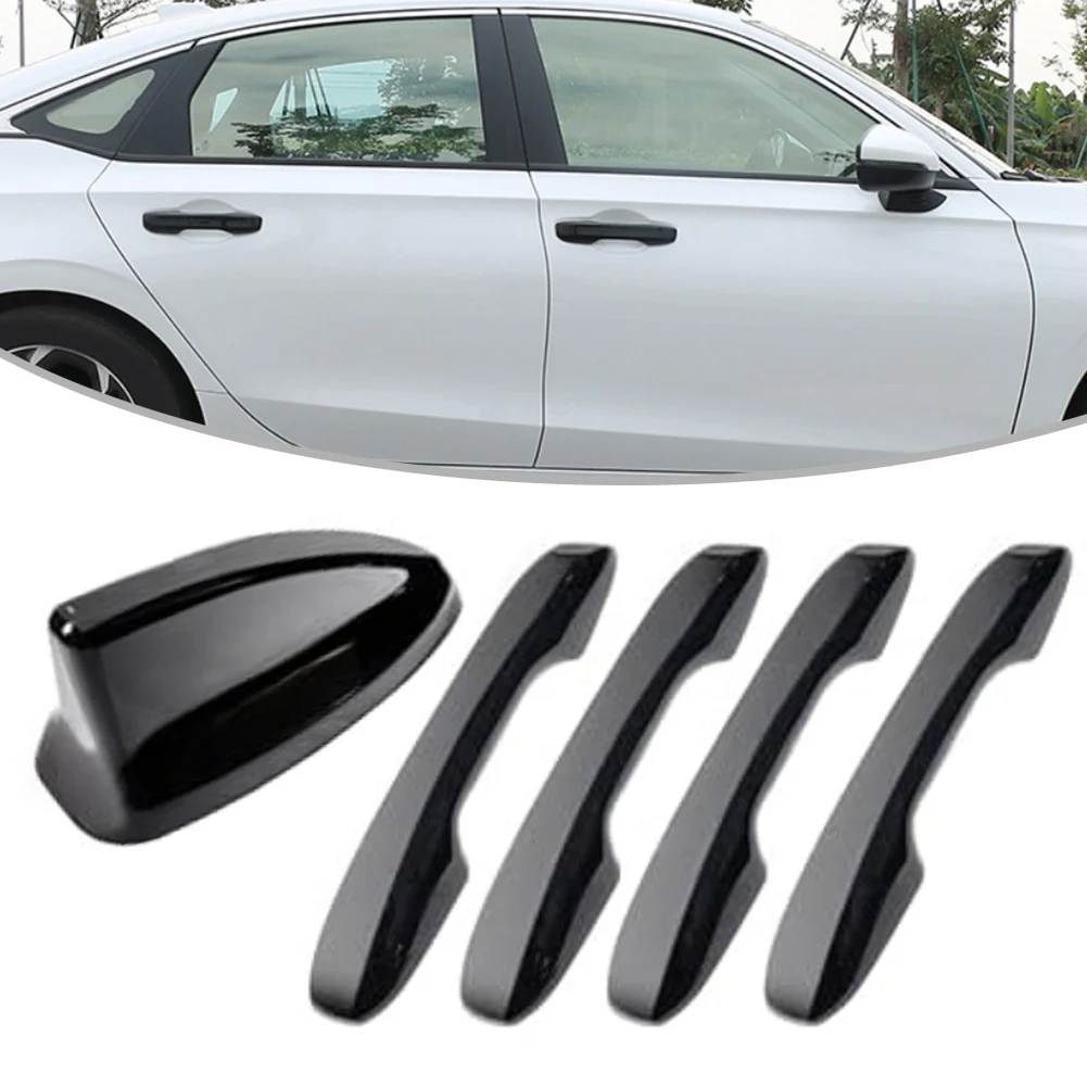 

Крышка дверной ручки, наружное украшение, защитные накладки на ручку для Honda Civic 2022-2026, крышка дверной ручки, накладка на автомобильную антенну