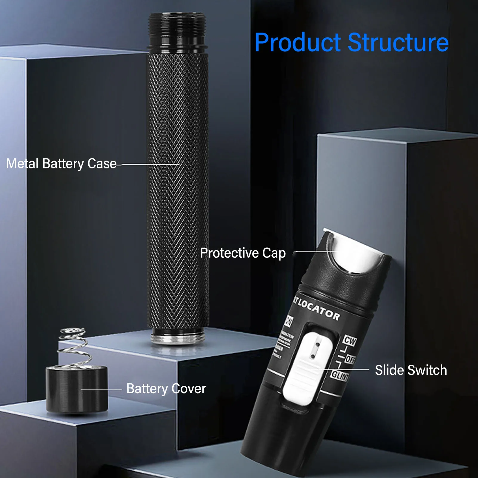 80MW الألياف البصرية اقلام الفحص 80 كجم كاشف الأخطاء المرئي عدم الاتصال المحمولة سهلة باستخدام جهاز اختبار الألياف 2.5 مللي متر موصل عالمي