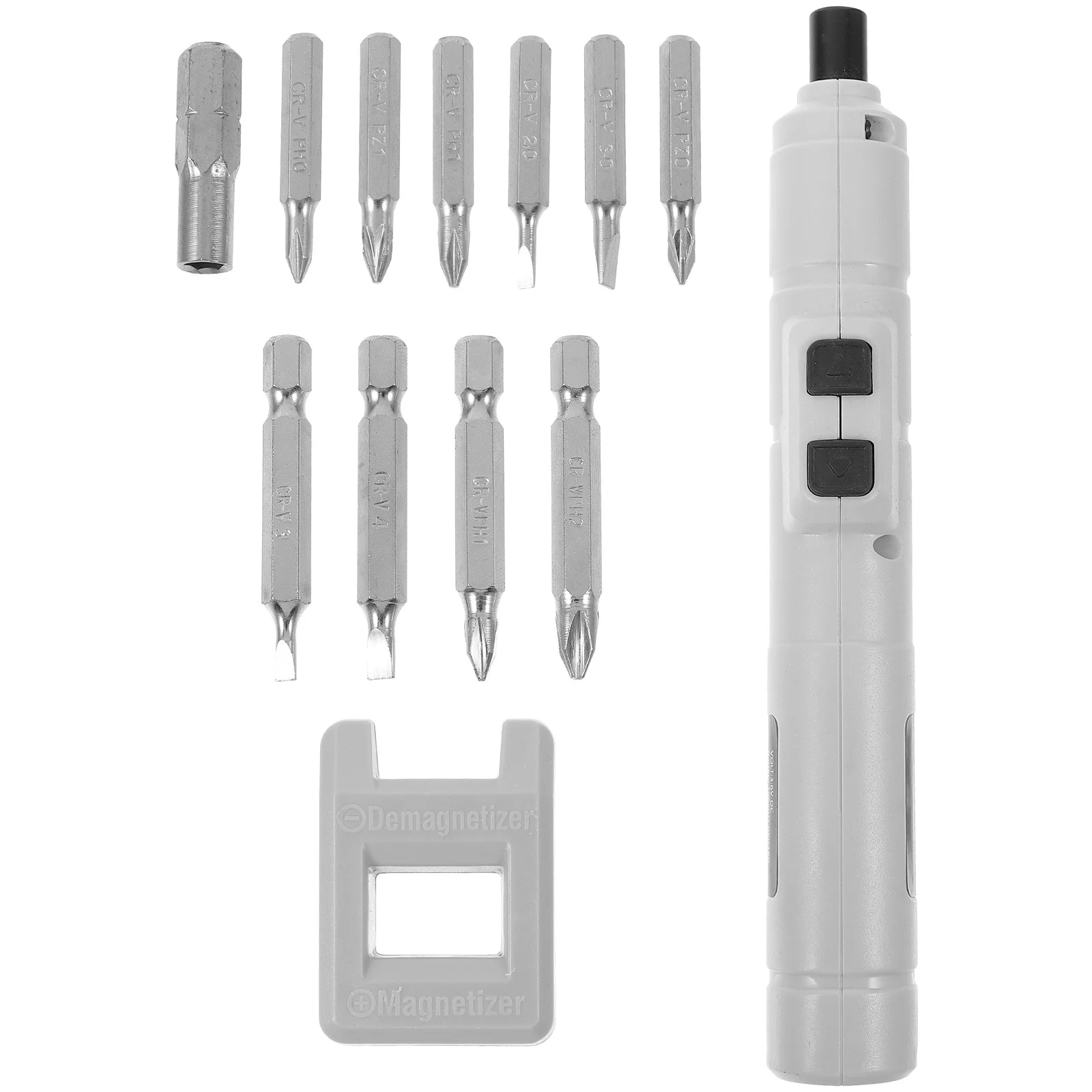 

1 set Electric Screwdriver Set 3.6V Rechargeable Cordless Mini Pen Type Tool For Home Repair With 10 Bits Lightweight Usb