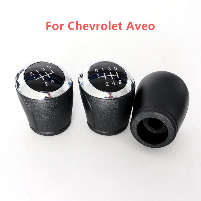 

5 6 Speed Gear Shift Knob for Chevrolet Aveo Sonic T300 2012 2013 2014 2015 2016 2017 Car MT Lever Stick Accessory 24108036