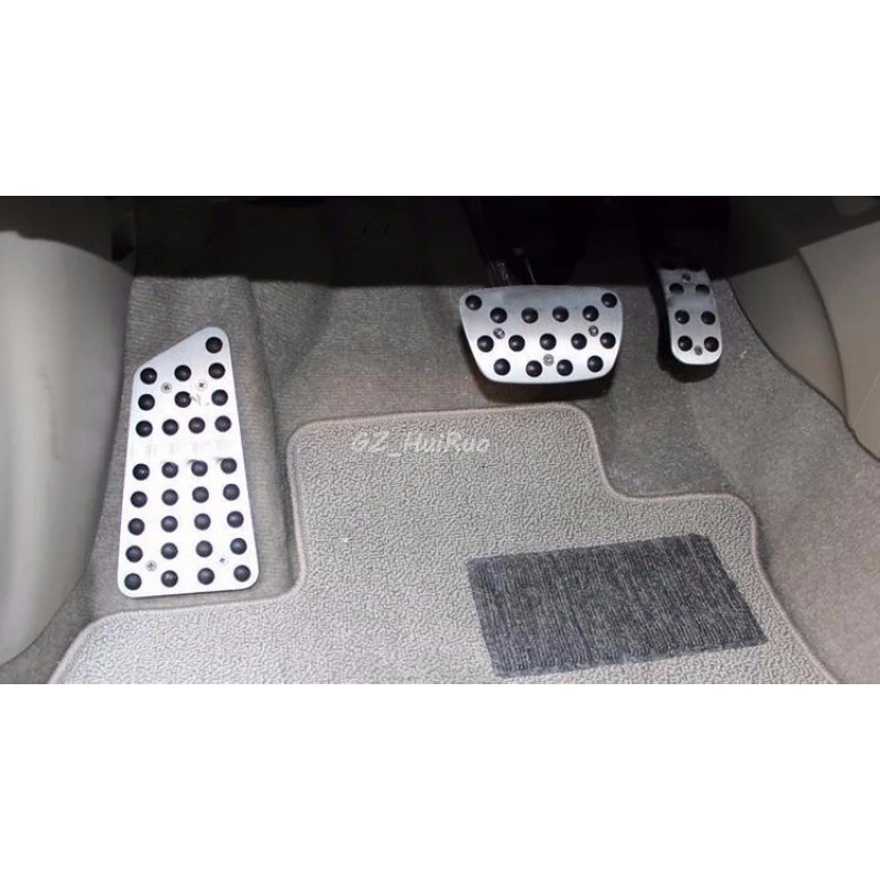 For TOYOTA Corolla 2006-2011 2012 2013 Non-slip Fuel Brake Foot Rest AT/MT pedals Plate Non slip Accelerator brake pedal Pads