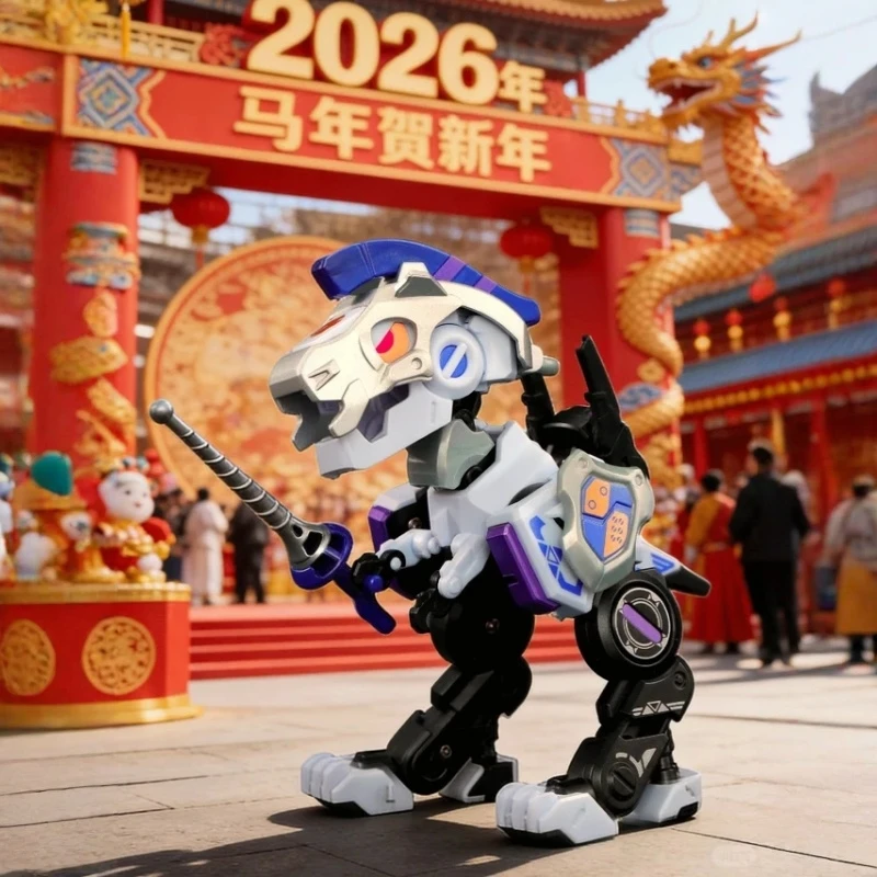 En Stock, Serie Dio Beast Box, Edición Limitada del Año del Caballo, Juguetes Transformables, Modelo de Adorno de Escritorio Moderno, Regalos de Año Nuevo