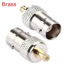 2Pcs/lot Q9 BNC Female Jack To MCX Male Straight Connector BNC TO MCX for DS0201 /DSO201 /DS203 Oscilloscope (OSC) Fast Shipping