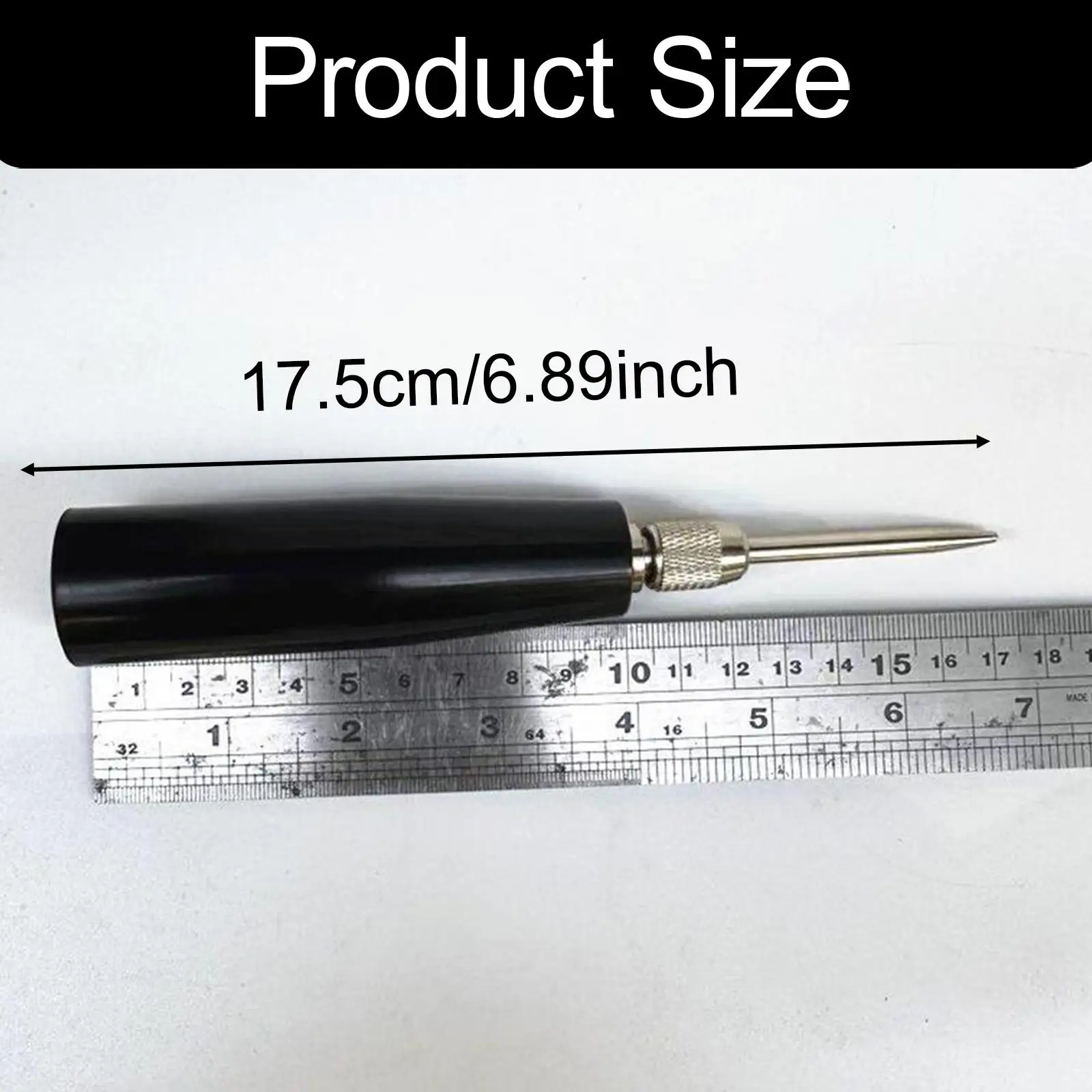 مضرب التوتير Awl لتقوم بها بنفسك في الهواء الطلق المهنية طول 17.5 سنتيمتر سلسلة المساعدة تنس مضرب بدمنتون الخرامه الريشة اكسسوارات