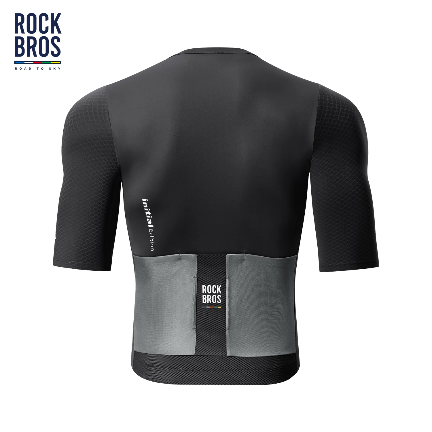 ROCKBROS ROAD TO SKY Summer Cycling Short Sleeve Jersey Lightweight Breathable Quick Dry Shirt Professional Men Cycling Clothing