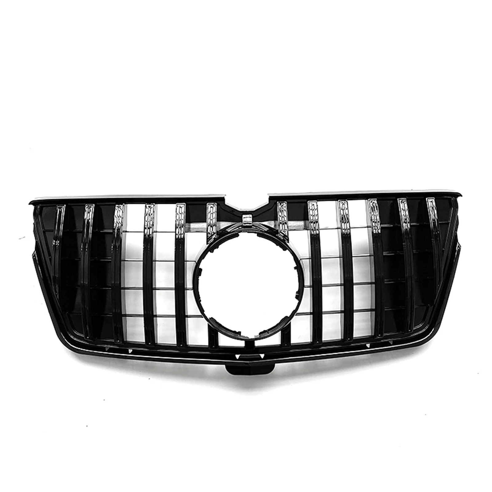 Front Grille For Mercedes Benz GL Class X164 2006-2012 GL350 GL450 GL500 GL550 GT Black/Silver Upper Bumper Hood Mesh Grill Grid