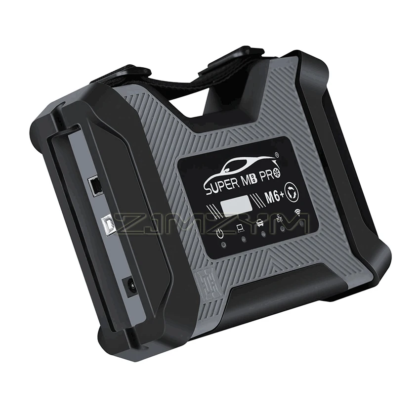 سوبر MB PRO M6 + Pro مجموعة أدوات التشخيص لشاحنات بنز محول التكوين الكامل كابلات الاختبار تشخيص المحرك الثقيل